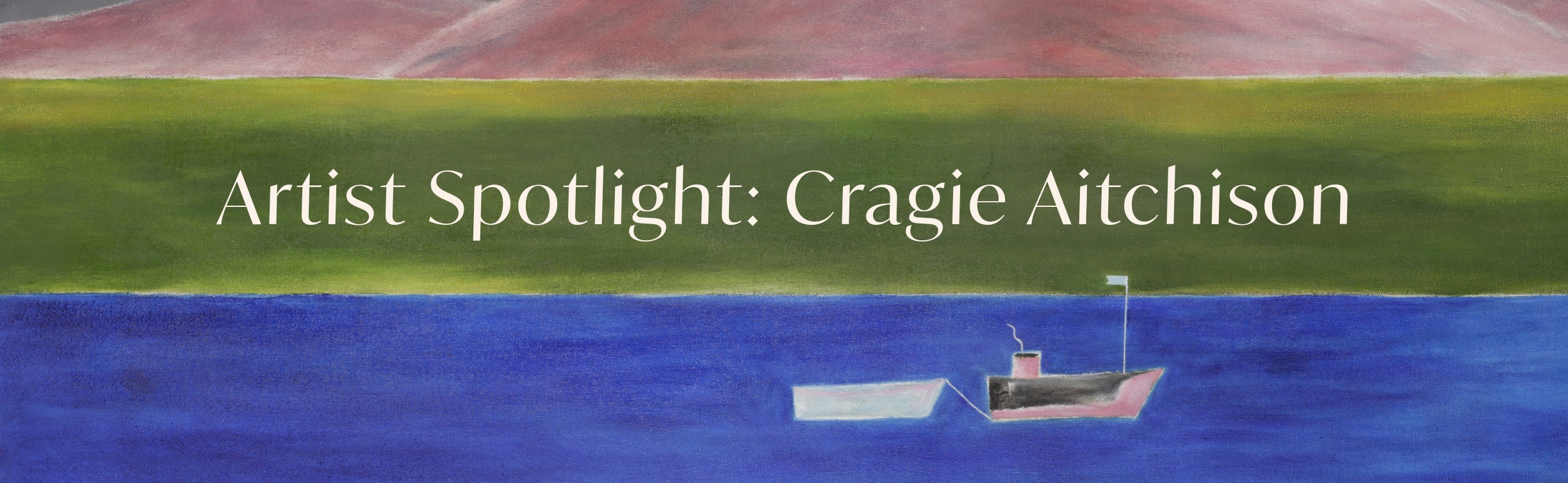 Artist Spotlight: Craigie Aitchison – Faith, Landscape and Colour